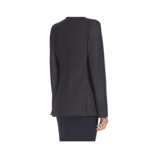 Stand Up Collar Button-Up Jacket