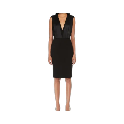 V-Neck Sleeveless Dress