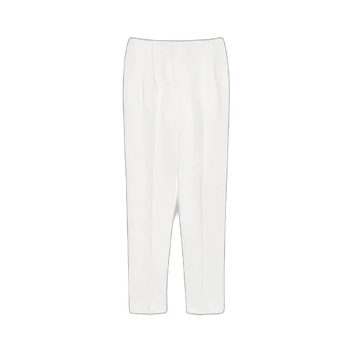 Canvas Carrot-Fit Trousers