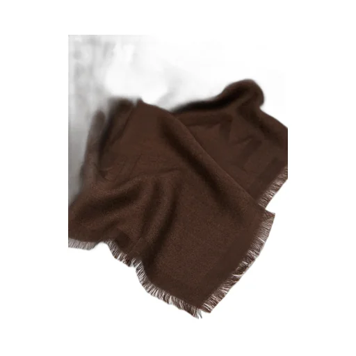 Curvone Frayed-Edge Scarf