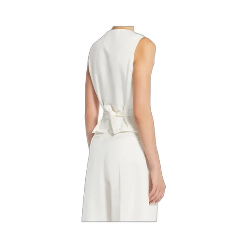 Mirella V-Neck Button-Up Waistcoat