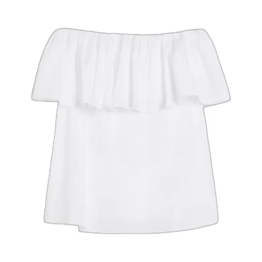 Peccati Ruffled Off-Shoulder Top