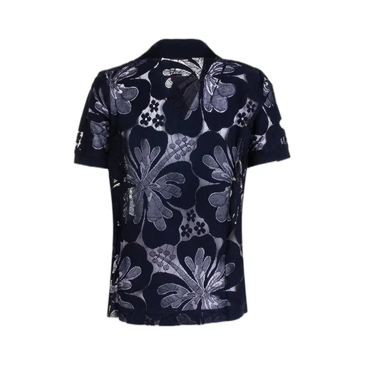 Floral Patterned Lace Detailed Top