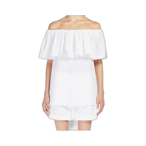 Peccati Ruffled Off-Shoulder Top