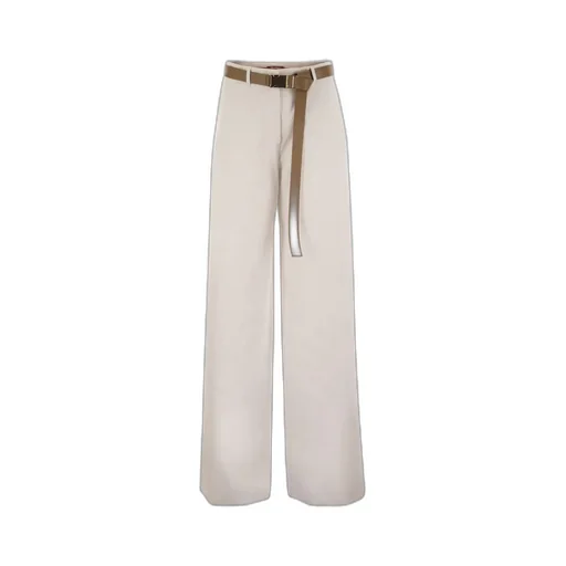 Belt-Loop Casual Pants