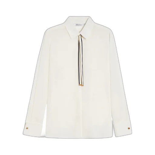 Apollo Ribbon Detailed Long-Sleeved Shirt