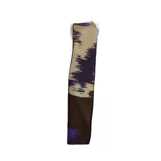 Graphic Printed Twist-Detailed Skirt