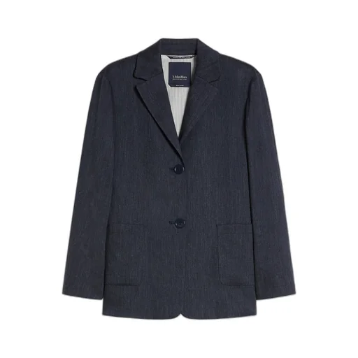 Single-Breasted Long-Sleeved Jacket