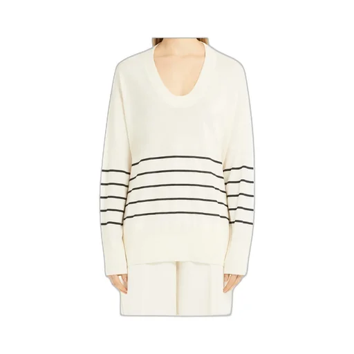 Oversized Cotton And Silk Sweater