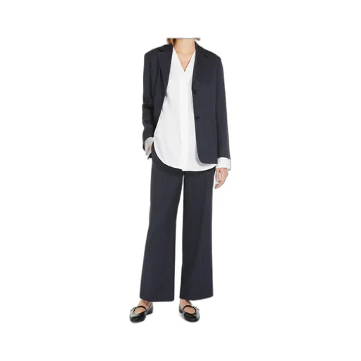 Single-Breasted Long-Sleeved Jacket
