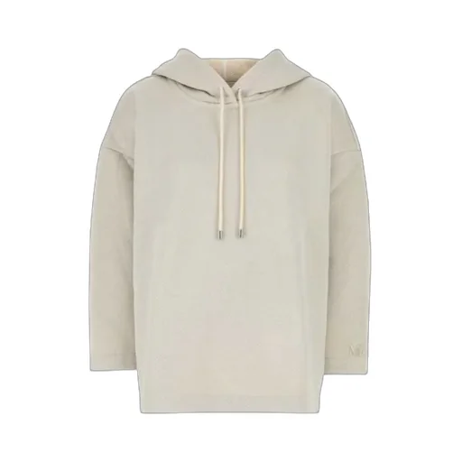 Logo Embroidered Drawstring Hoodie