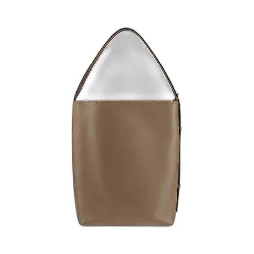 Archetipo Logo Plaque Top Handle Bag
