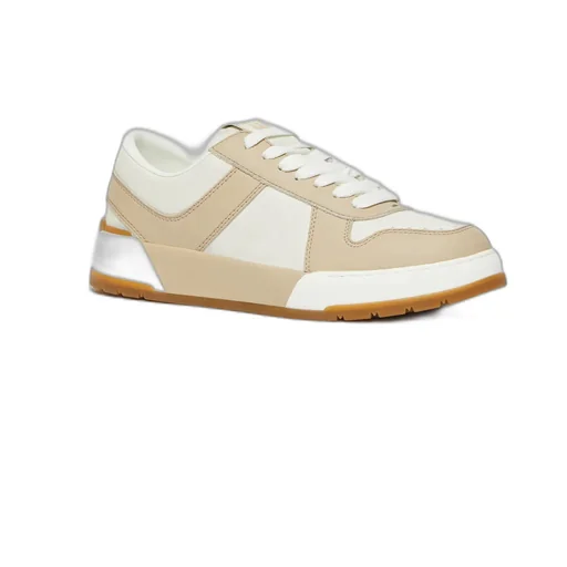 Low-Top Lace-Up Trainers