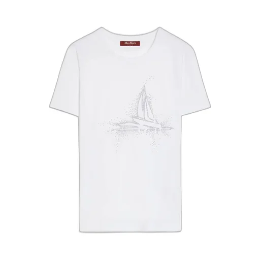 Embroidered Jersey Crew-Neck T-Shirt