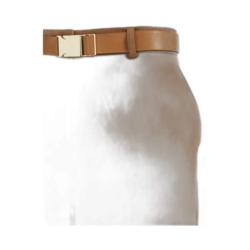 Belted Wide Leg Trousers