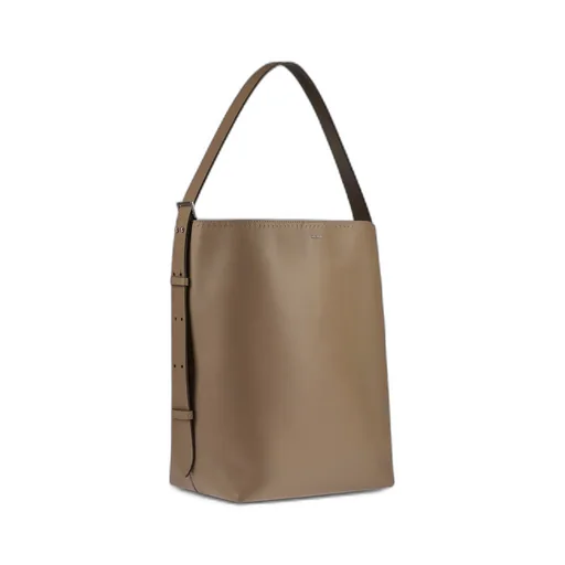 Archetipo Logo Plaque Top Handle Bag