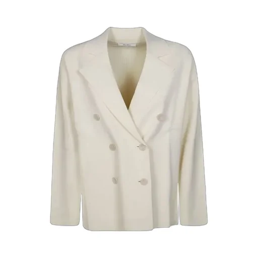 Double-Breasted Long-Sleeved Jacket