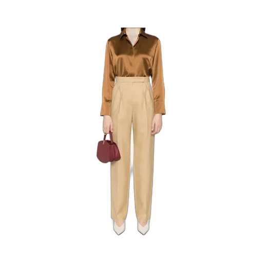 Pleated Casual Pants