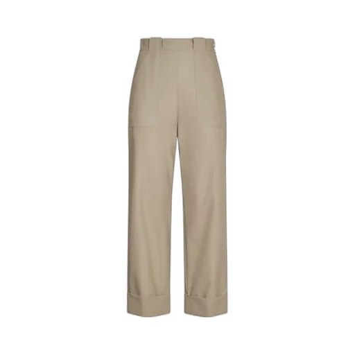 Belt-Loop Casual Pants
