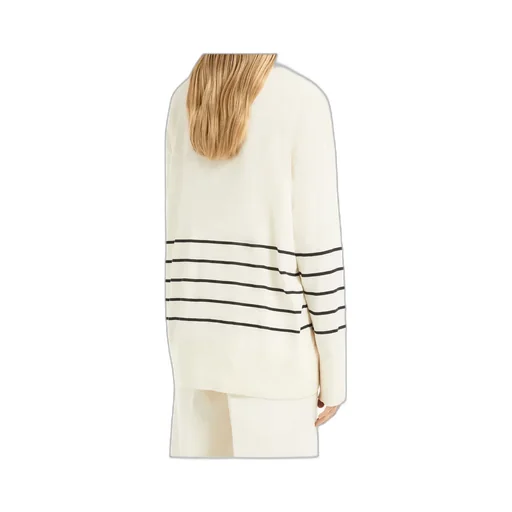 Oversized Cotton And Silk Sweater