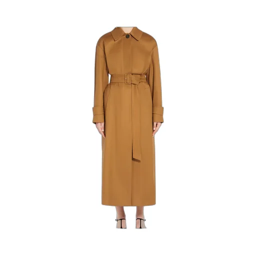 Pistoia Belted Long-Sleeved Coat