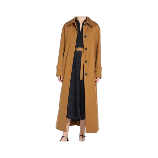 Pistoia Belted Long-Sleeved Coat
