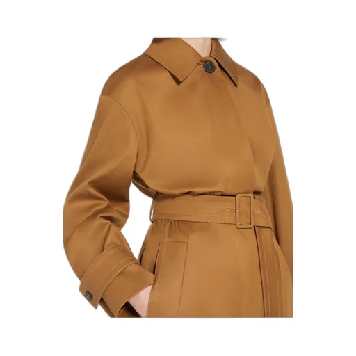 Pistoia Belted Long-Sleeved Coat