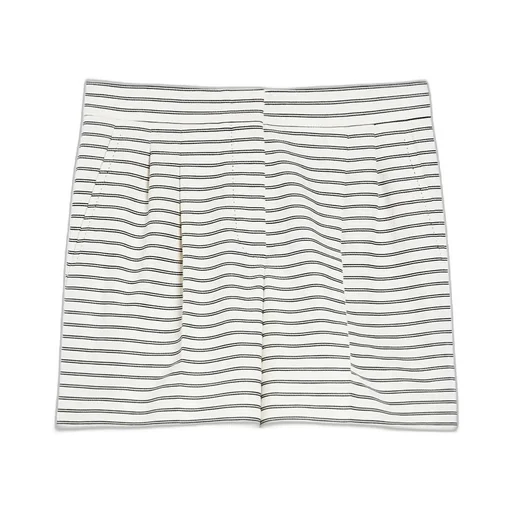 Striped Ottoman Bermuda Shorts