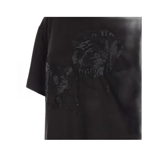 Gennaio Floral Embellished Crewneck T-Shirt