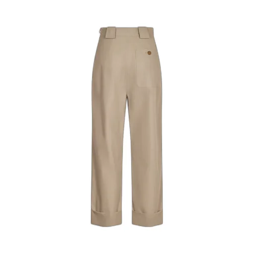 Belt-Loop Casual Pants