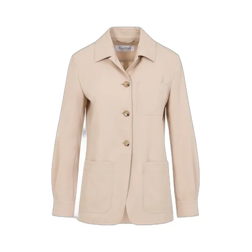 Collared Button-Up Shirt Jacket
