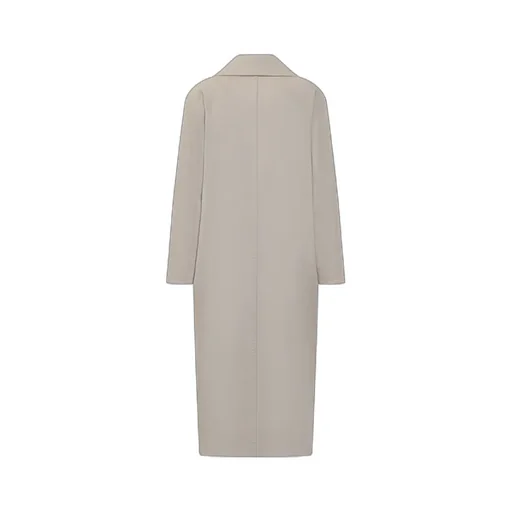 Lapel Long-Sleeved Coat