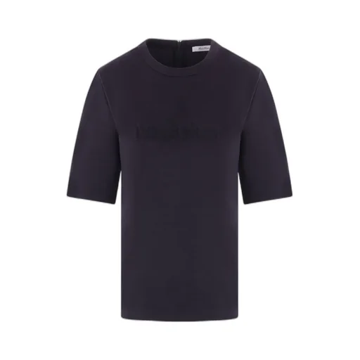 Zip Detailed Crewneck T-Shirt