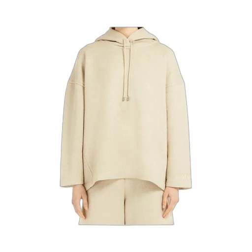 Logo Embroidered Drawstring Hoodie