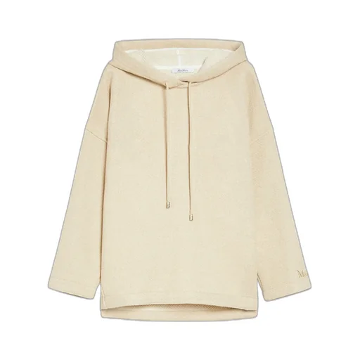 Logo Embroidered Drawstring Hoodie