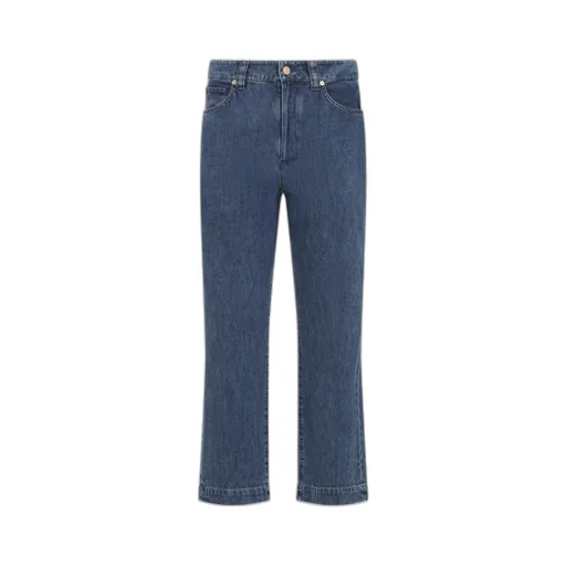 Button Detailed Flared Jeans