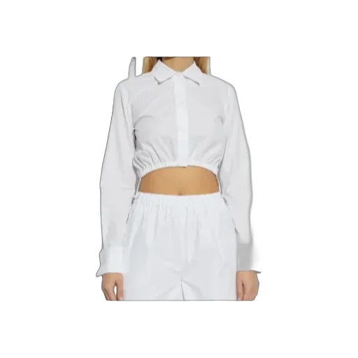 Cotton Cropped Shirt