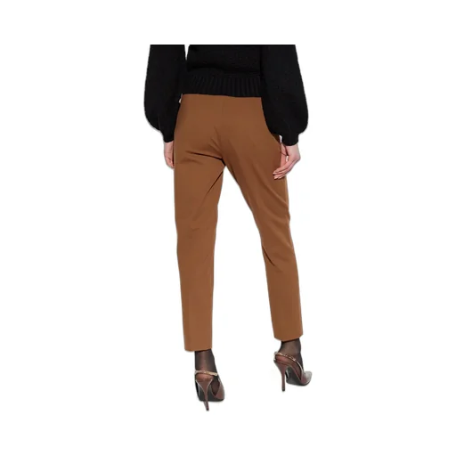 Pleat Detailed Tapered Trousers