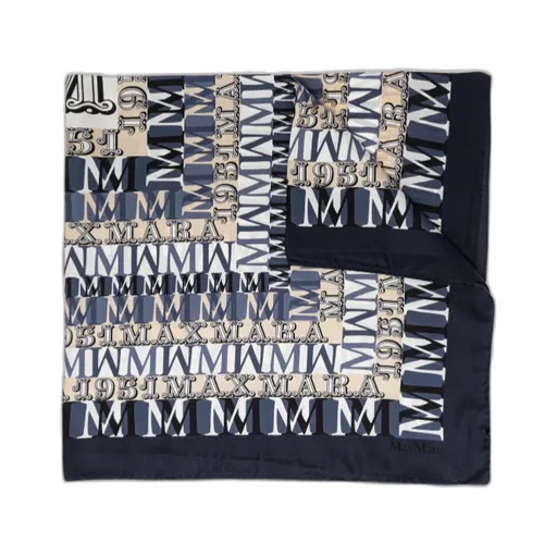 Pattern Silk Scarf