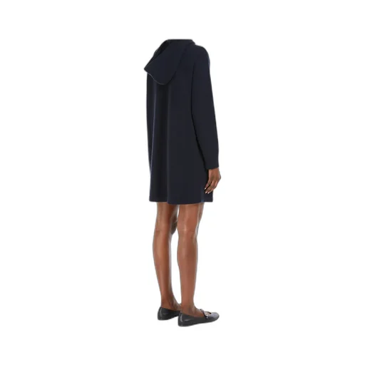 Drawstring Long-Sleeved Dress