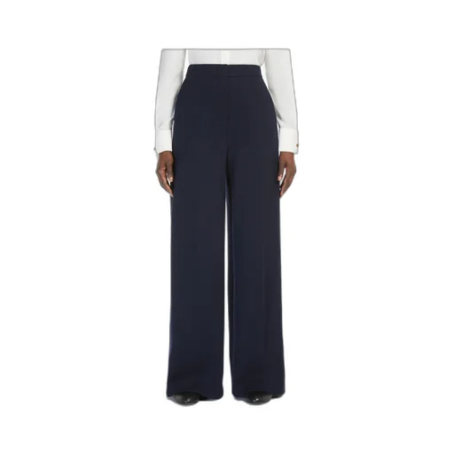 Cotton And Wool Jersey Trousers
