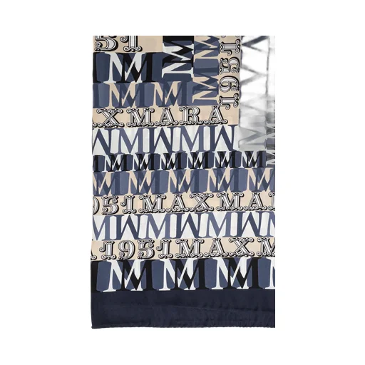 Pattern Silk Scarf