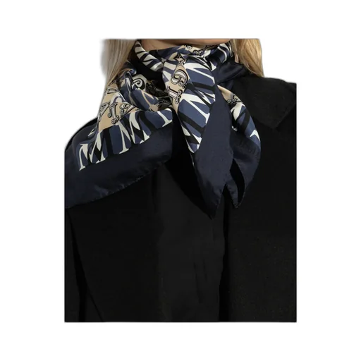 Pattern Silk Scarf
