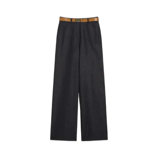 Murge Belted Wide Leg Trousers