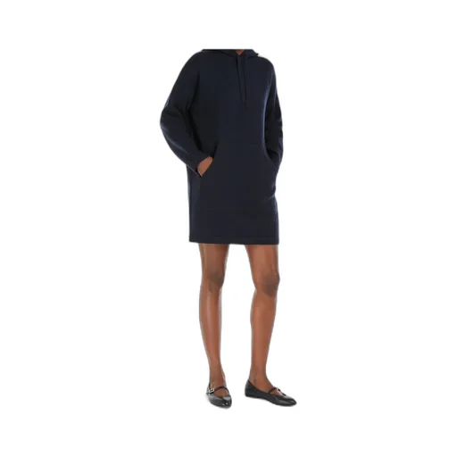 Drawstring Long-Sleeved Dress
