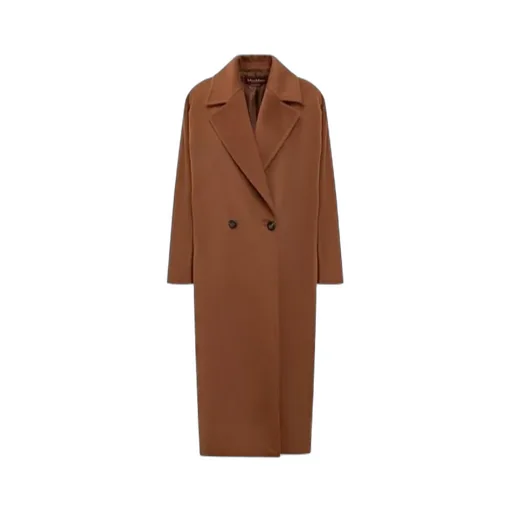 Erice Double-Breasted Long-Sleeved Coat