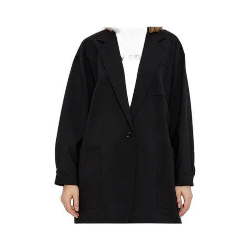 Orlaya Button Detailed Long-Sleeved Jacket