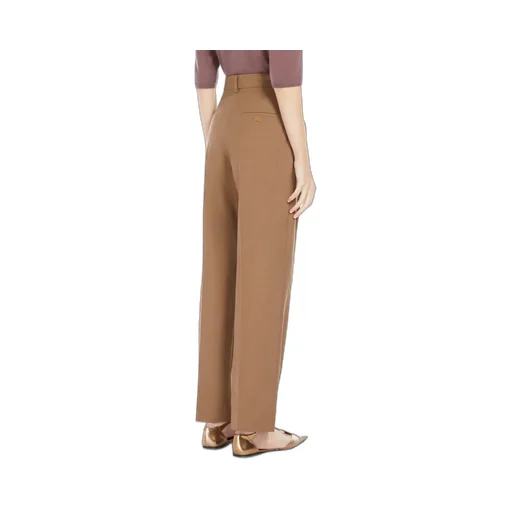 Belt-Loop Wool Trousers