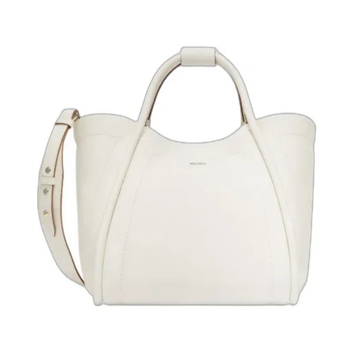 Logo Plaque Top Handle Bag