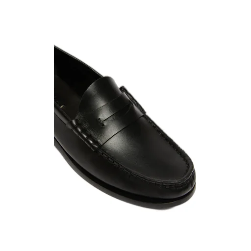 Natural Leather Moccasins
